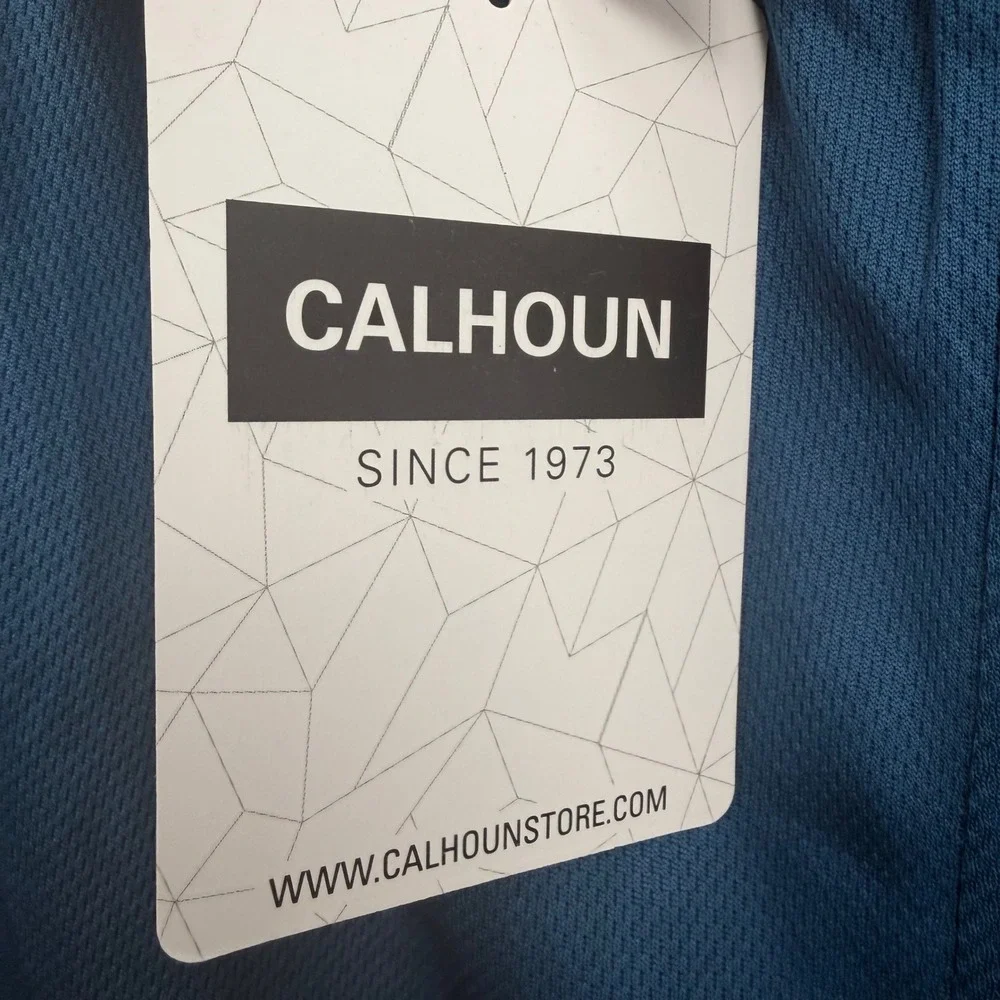 Calhoun NHL Washington Capitals Mens XXL Navy‎ Blue Mesh Athletic Gym Shorts NWT